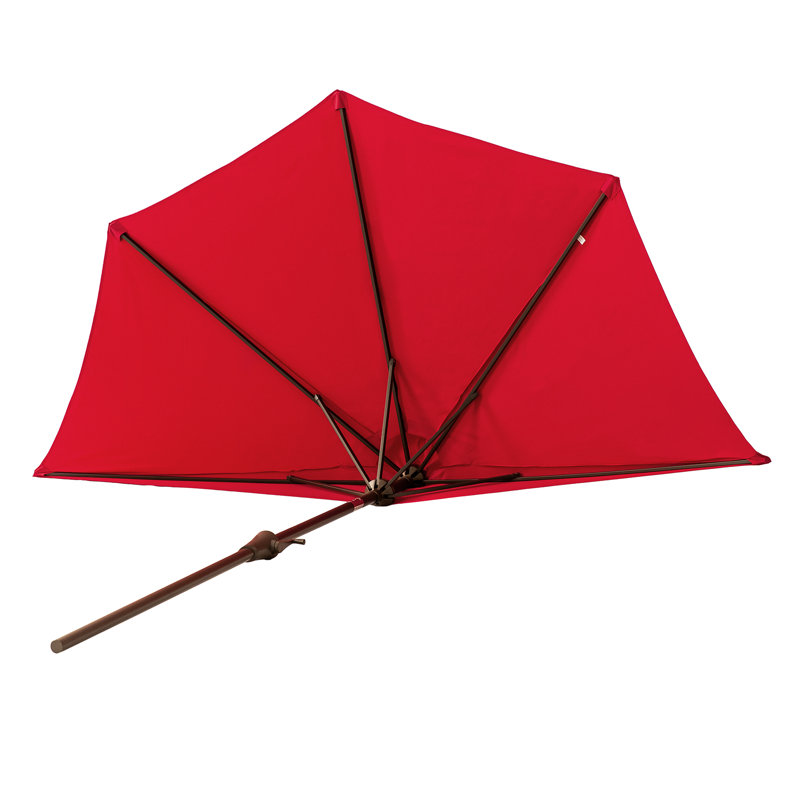 Naomie 275cm Balcony Parasol, Red