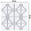 Moonbeam Porcelain Random Mosaic Wall & Floor Tile