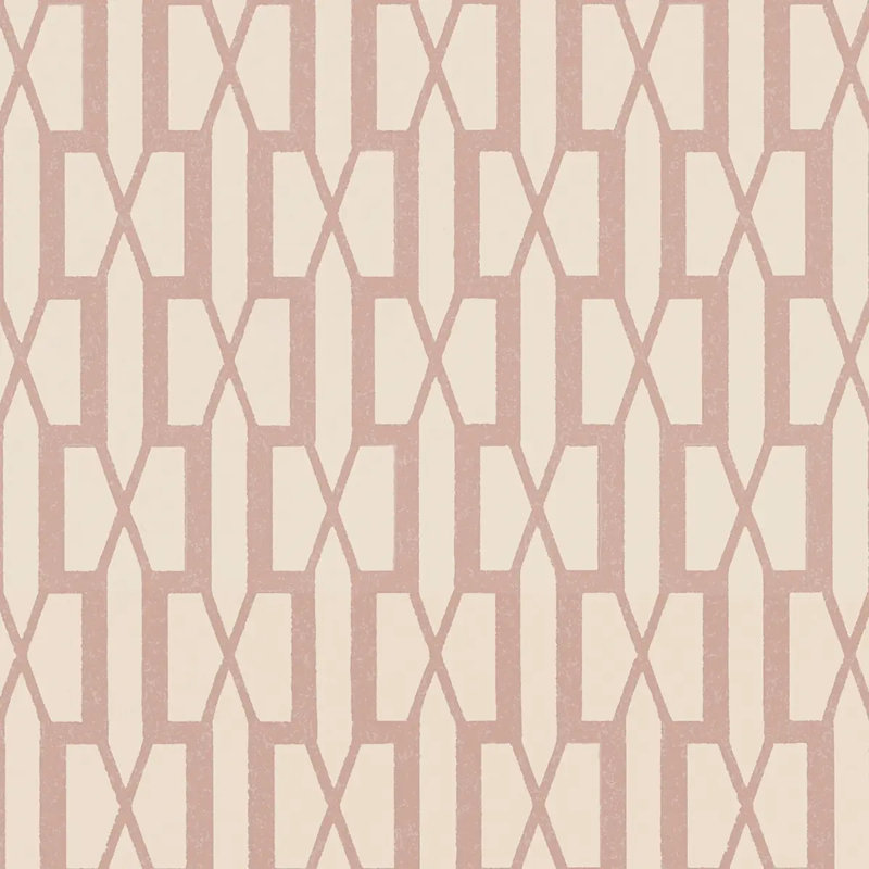 Schumacher x Veere Grenney Belvedere Wallpaper, Pink