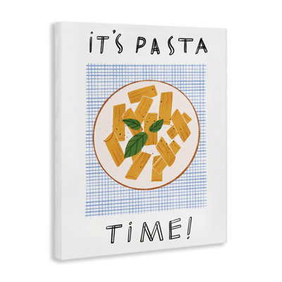  "Pasta Time Expression", art mural sur toile par Marina Astudillo