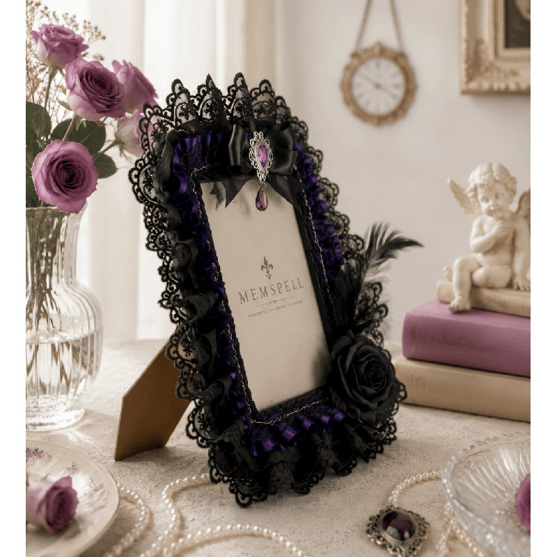 Gothic Picture Frame Nocturne Purple