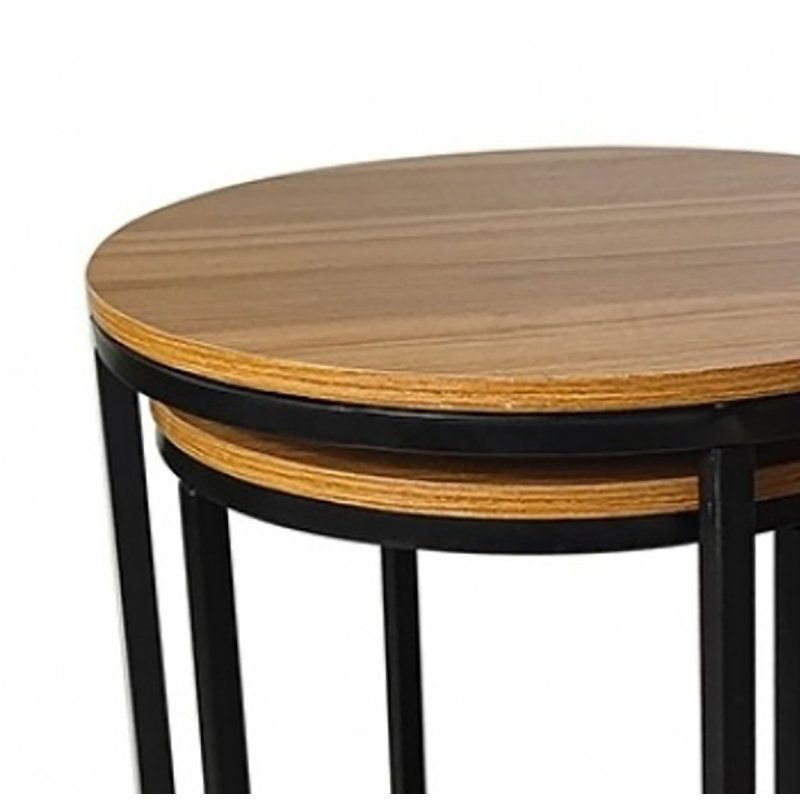 Ensemble de 2 tables gigognes Thanghe