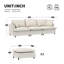 Canapé modulaire avec repose-pieds Chenille-1614786489