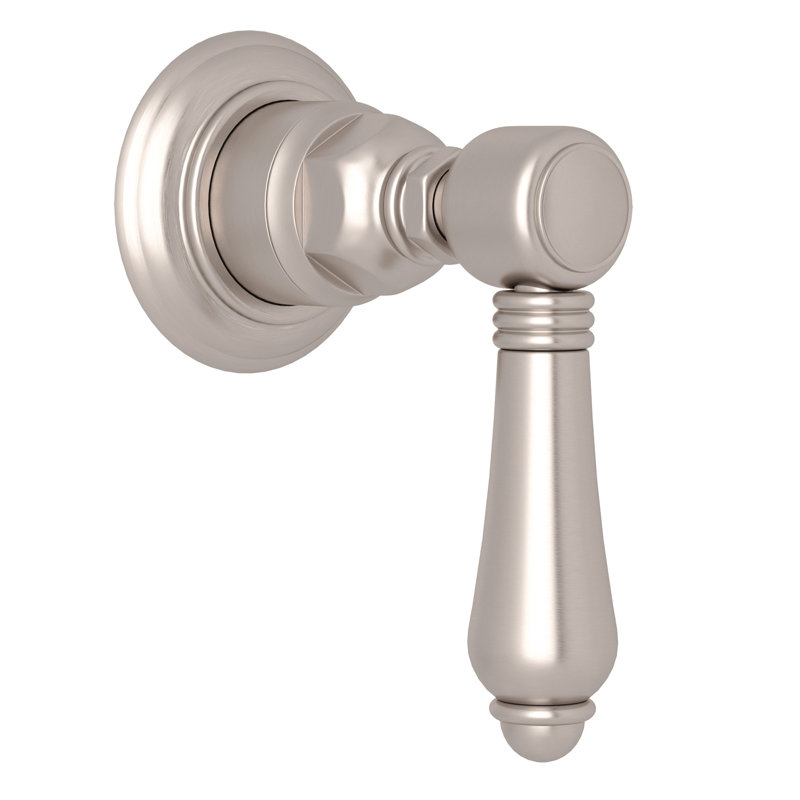 Garniture Country Rohl pour contrôle du volume et inverseur, Nickel satiné