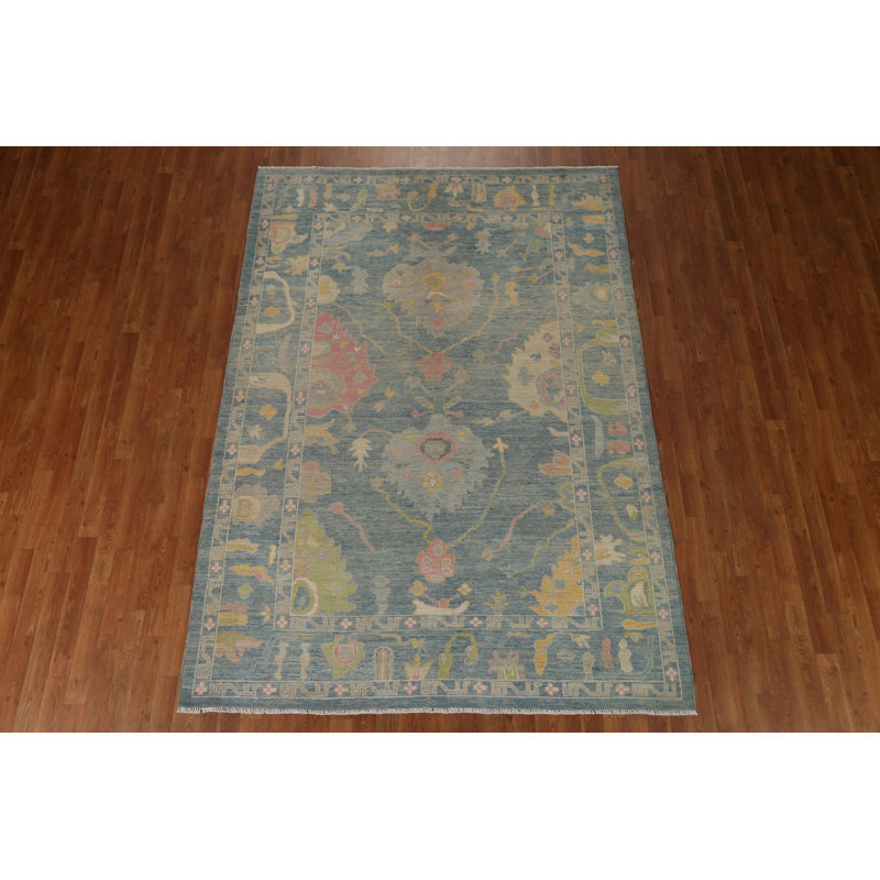 Cotton Floral Indoor Rug