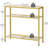 Canterbury Glass Console Table-1283168624