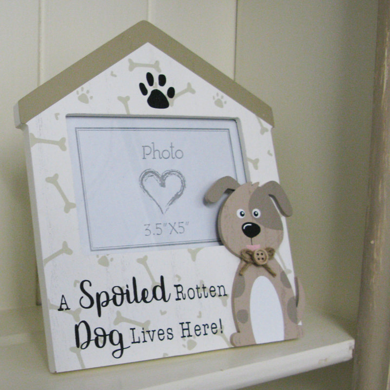 Chipps Brown Solid + Manufactured Wood Picture Frame