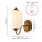 Buckminster 1 - Light Vintage 12.6" Antique Brass Armed Wall Sconce for Hallway Bedroom-1296930231