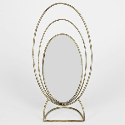 Edwards Metal Flat Floor Mirror