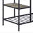 Lona Rustic Finish Kitchen Island