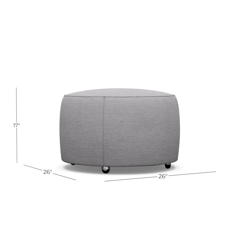 Bruno Round Ottoman, 8938-81
