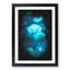 Blue Jellyfish - Picture Frame Graphic Art Print-56856512-56856508