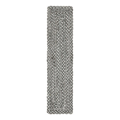 Barlet Handmade Braided Cotton Gray Area Rug