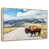 Floating Frame Natural Wood
