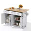 140 cm W Kitchen Island with Top