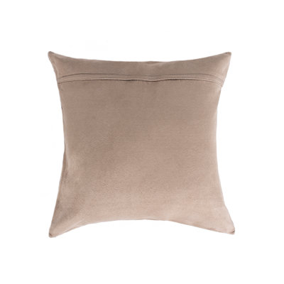 Set of Two 18" Cowhide Throw Pillows