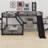 L-Shaped Bunk Bed With Loft Bed, Slide And USB Ports-430758080