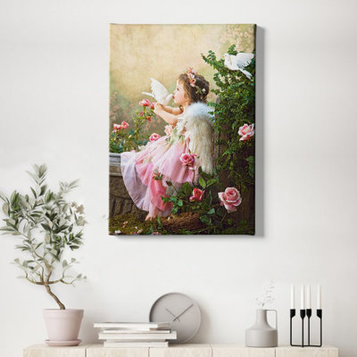 Peinture sur toile tendue
