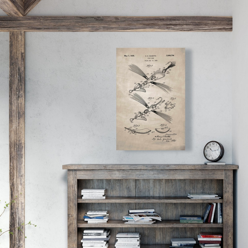 Toile «Blue Lure» - Sports et jeux