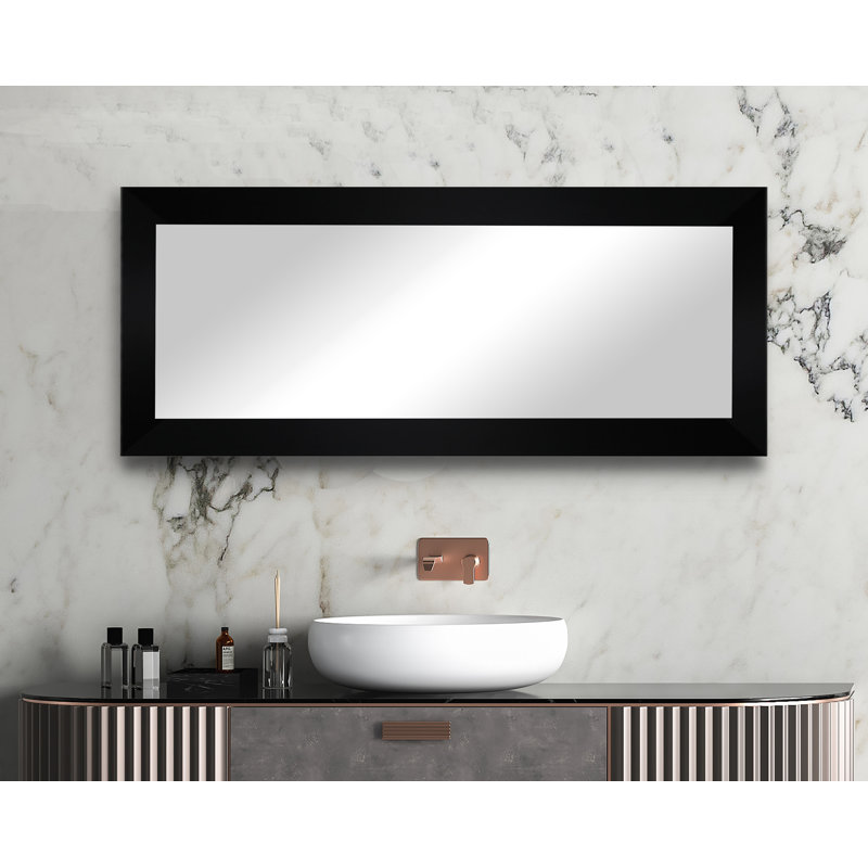 Mirror, 33" x 40", Black