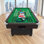 Table de billard VINTAGE GREEN 8 pi avec feutre vert, retour de balle automatique et accessoires de billard complet