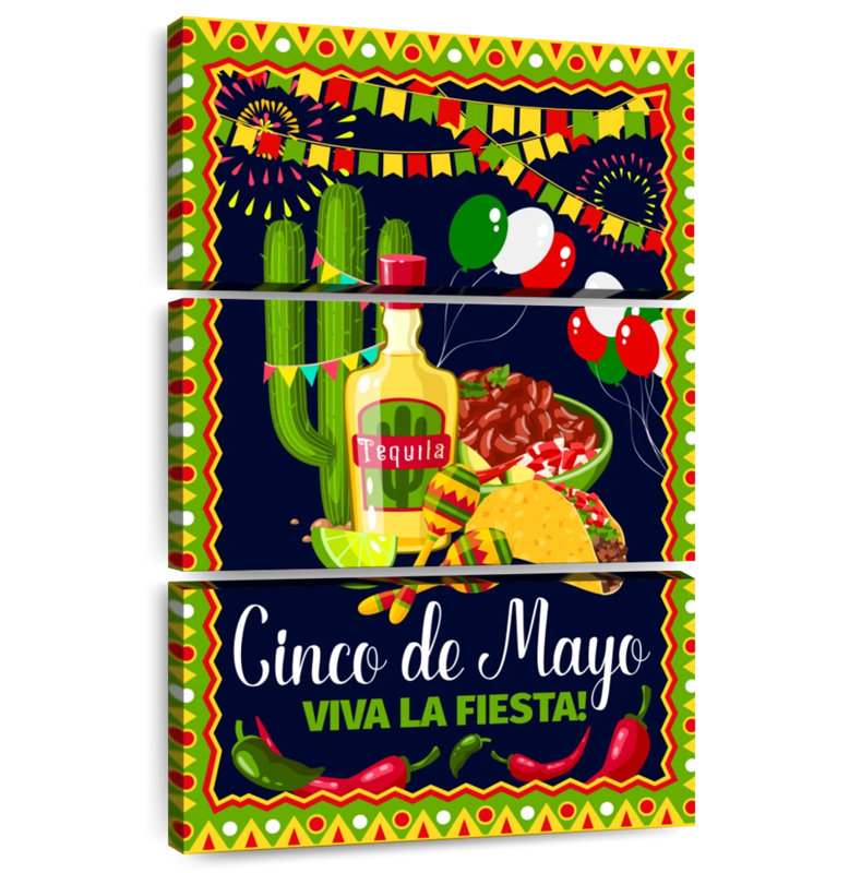 Lelend Cinco De Mayo Holiday, 65" H x 42" W