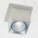 Dau Spot 1 - Light 3.125" Simple Square Flush Mount