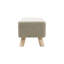 Artis 81cm Wide Rectangle Solid Colour Footstool Ottoman-42655611
