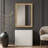 Eleganza Solid Wood Flat Mirror-63624261-63626891