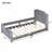 Daybed with Classic Stripe Shaped  Headboard-397831288