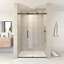 Porte de douche coulissante simple sans cadre l 48 "x H 76" Julien-360515697