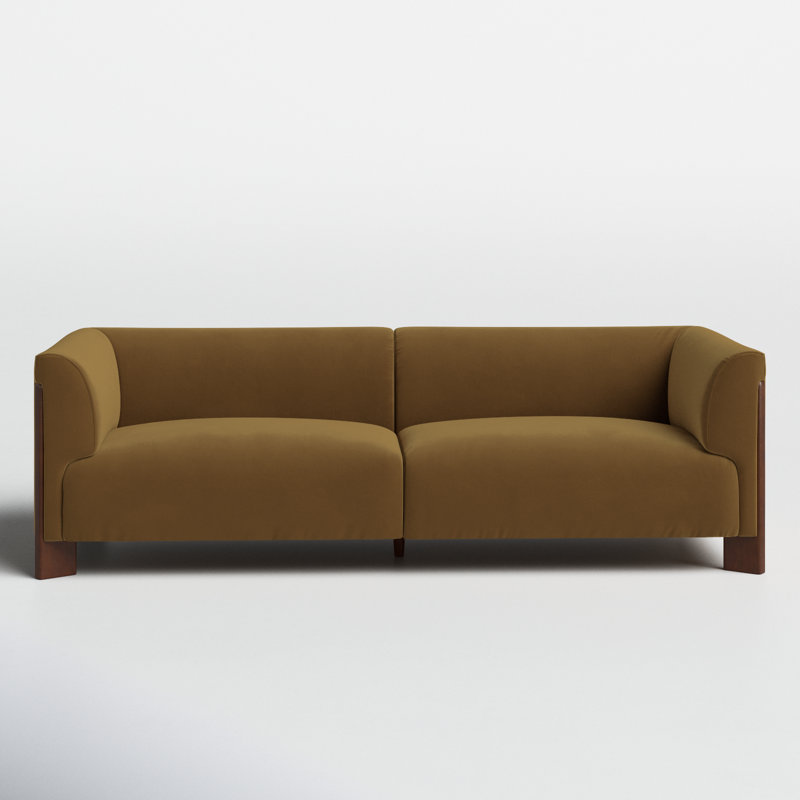 Wanetta 88'' Upholstered Sofa - Solid Wood Legs