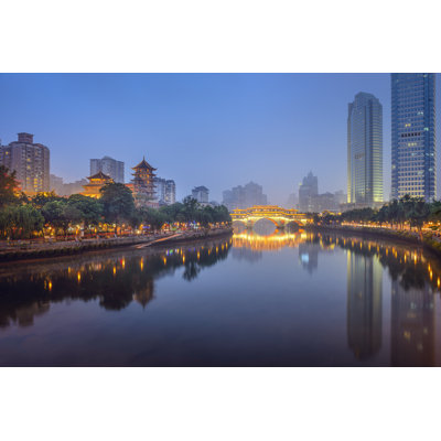Zevan Chengdu, Chine sur toile par Seanpavone