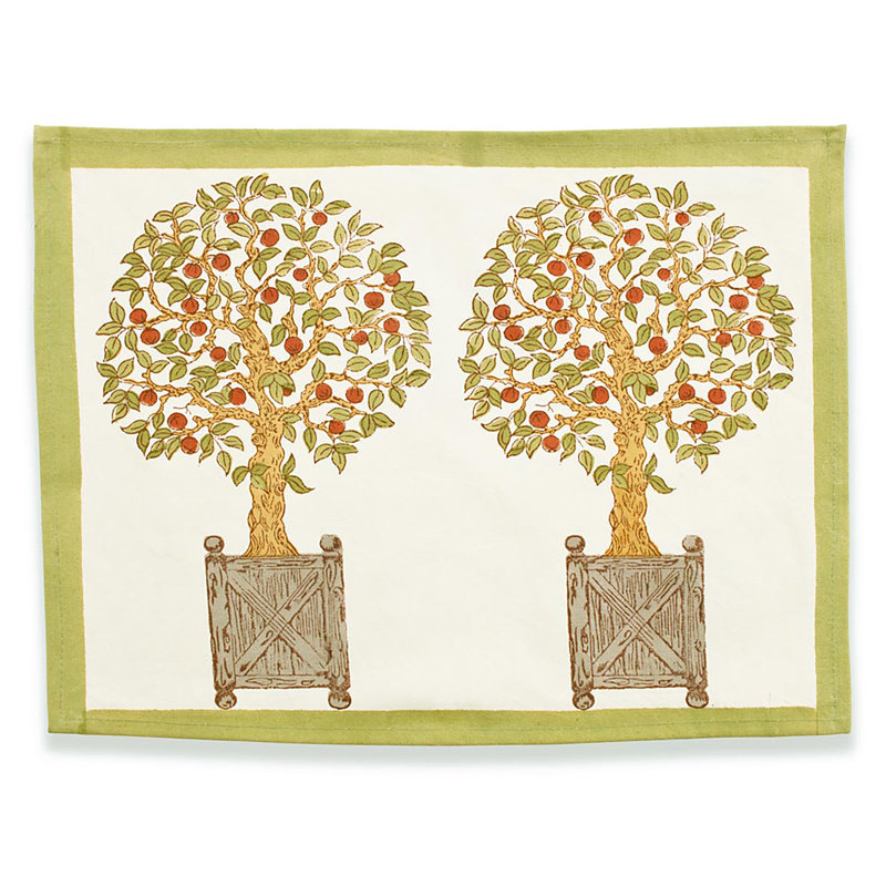 Cotton Floral Rectangle Placemat