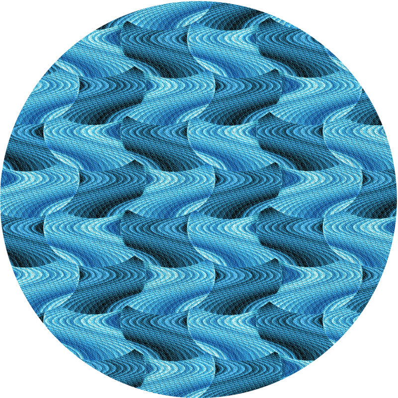 Eseli Indoor Rug, Round 6'