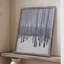 «Bare Trees in Winter I», reproduction encadrée - bois massif-1017641946