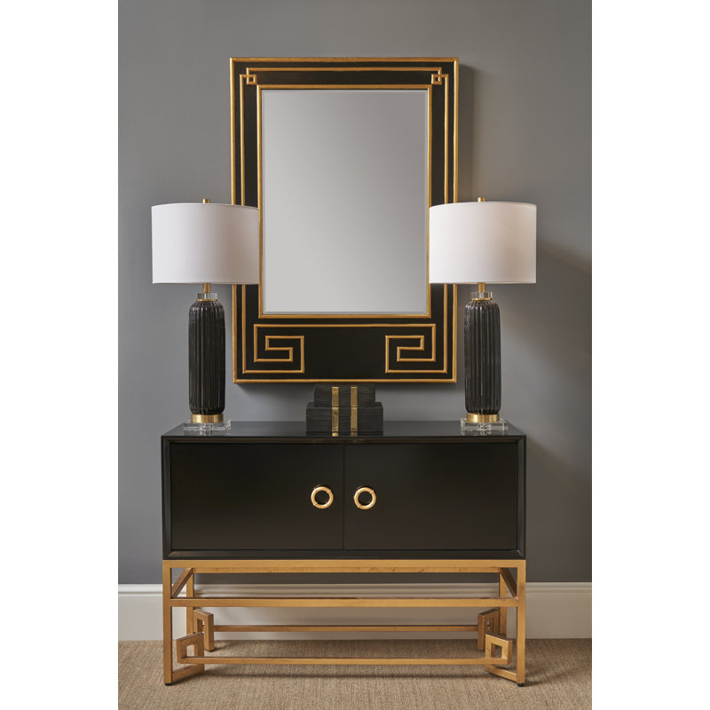 Decker Solid Wood Accent Cabinet