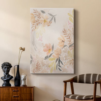 Windswept Wildflowers I - Gallery Cavas