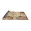 Tapis traditionnel beige / rouge / vert-1055061820