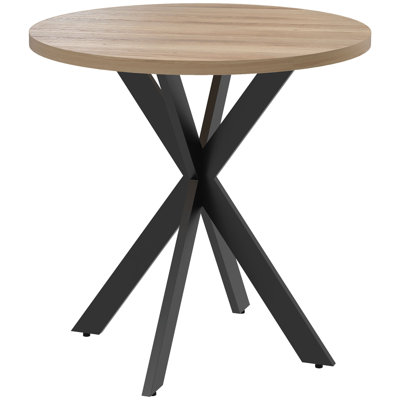 Oliy Round Metal Base Dining Table