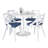 4 - Person Pedestal Dining Set-98546986-98546984-98546985