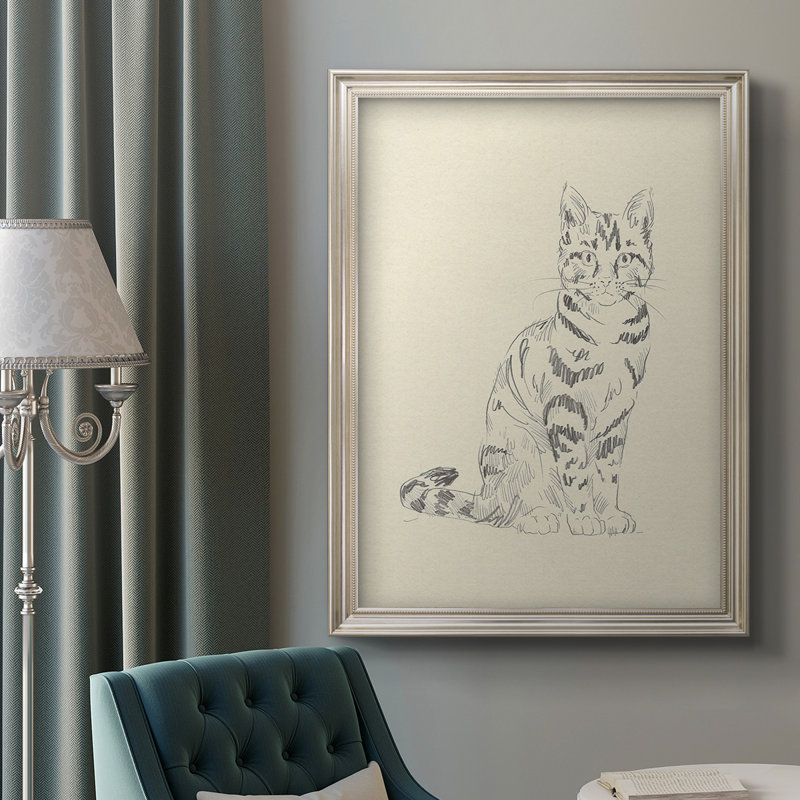 " House Cat IV ", 29" W x 41" H