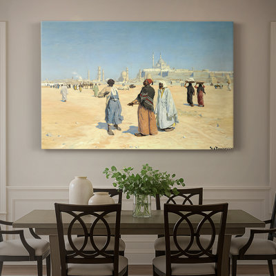 Scène du Caire - Hans Andersen Brendekilde - Toile tendue avec châssis-c. 1889-1890