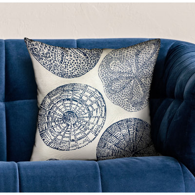 Coussin de luxe motif de luxe coquillage-refuge