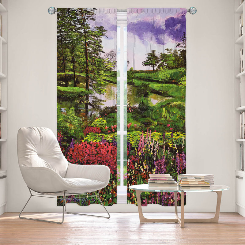 Rideau simple obscurcissant avec passe-tringle Delaughter, L 20 po x L 82 po