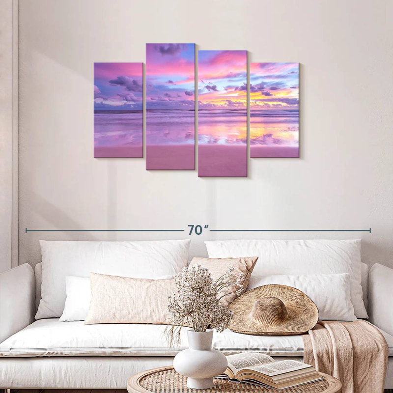 Gillard Dreamy Pastel Horizon, H 27 po x l 43 po