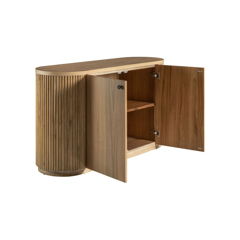 Fitzroy - Buffet moderne en acacia naturel