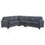 Canapé modulaire rembourré 4 pièces Ashland-1161575800