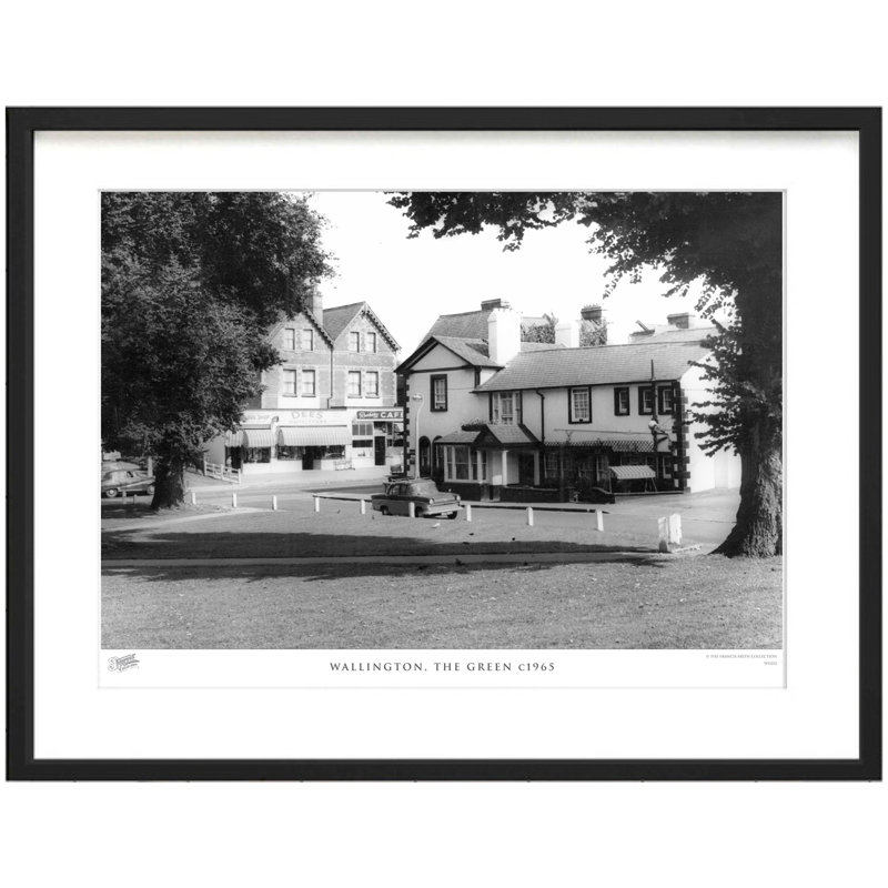 Wallington, The Green C1965 by Francis Frith - Single Picture Frame Print, 60cm H x 80cm W x 2.3cm D