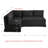 Crampton 3 - Piece Performance Fabric Down Fill Slipcover Dining Banquette-328219025